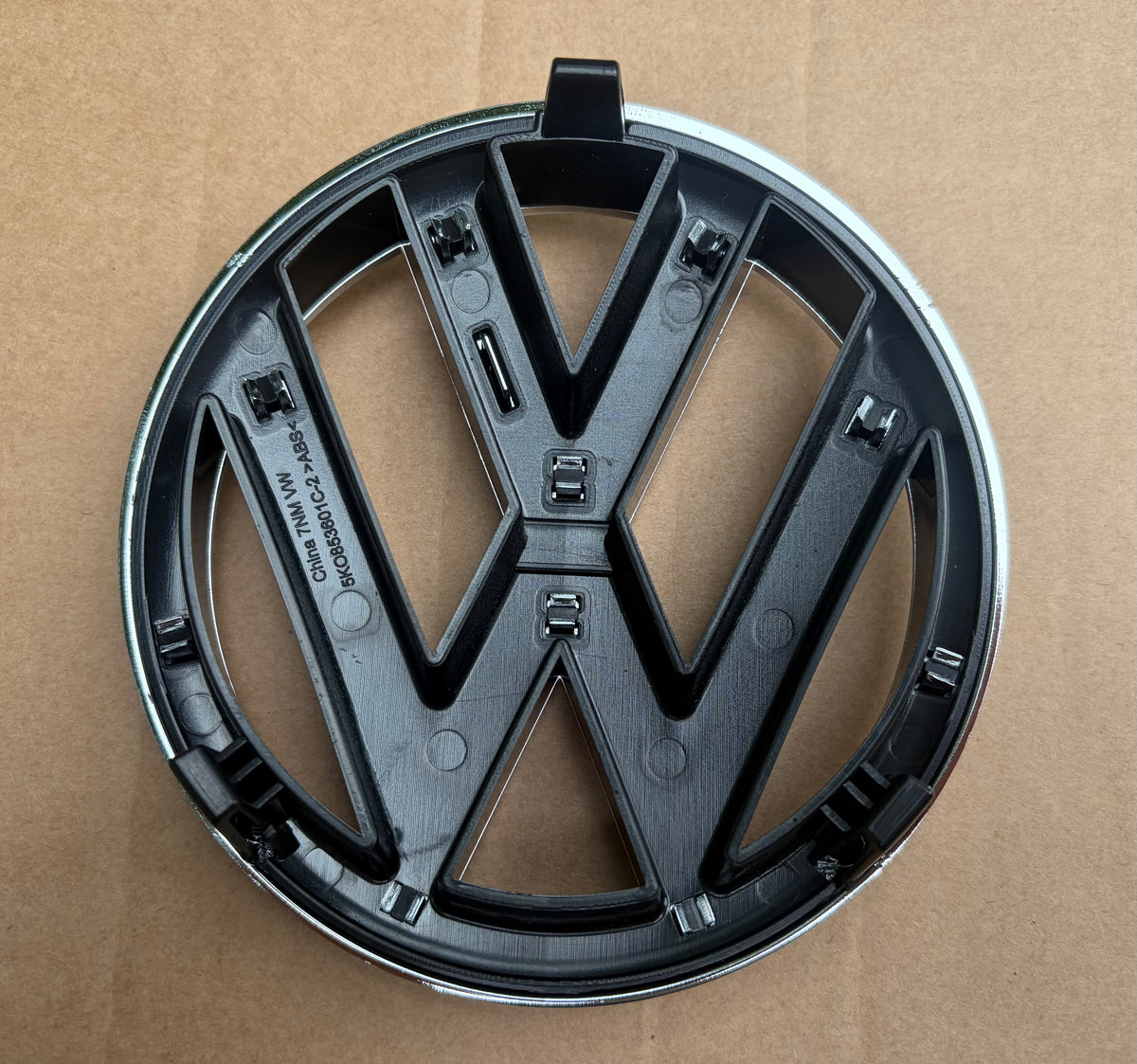 Golf Mk6 Front Chrome Grille Badge Emblem 2008–2012 GTI GTD R Line