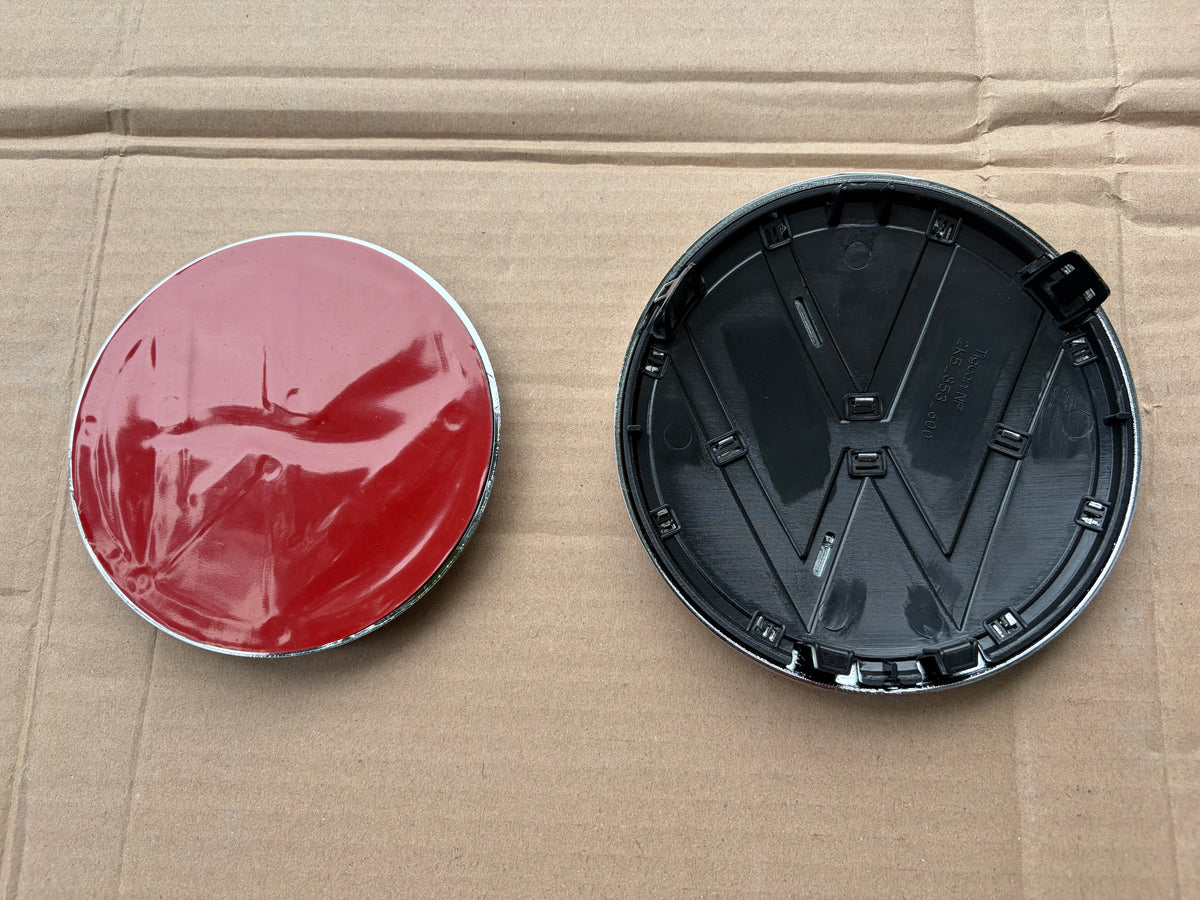 VW Caddy Mk4 Chrome Front & Rear Badges Set Replacement 2015-2020