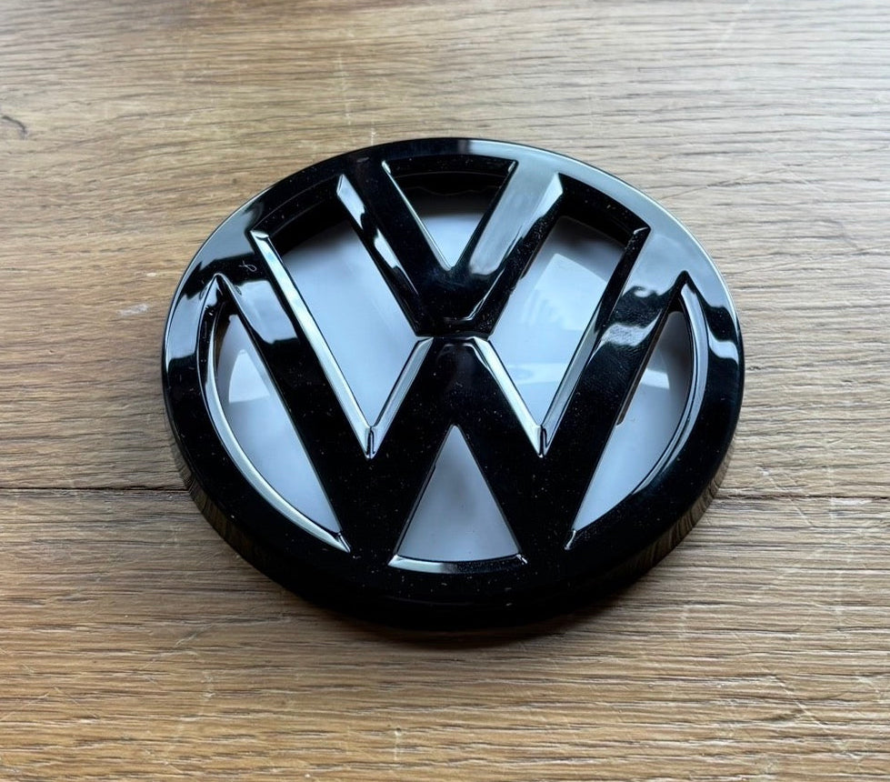 VW Golf MK7 MK7.5 Rear Badge Gloss Black & White GTI Style Emblem All Models