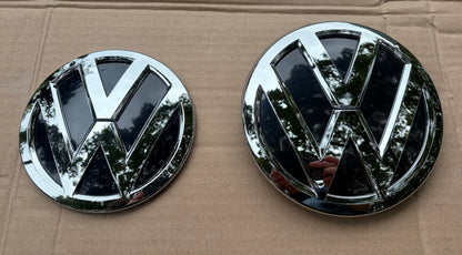 VW Caddy Mk4 Chrome Front & Rear Badges Set Replacement 2015-2020