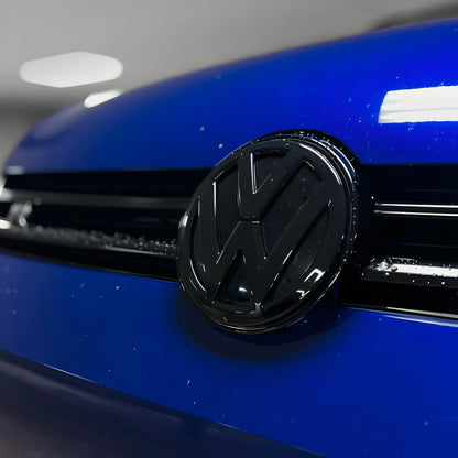 VW Golf MK7.5 Non-ACC Gloss Black Badges Front & Rear Emblems Genuine Fit GTD R GTI TCR