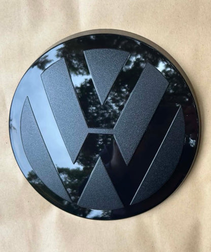 Smoked Black VW Badge Cover for Golf MK7 & MK7.5 (Rear Badge) R Line GTI R GTD
