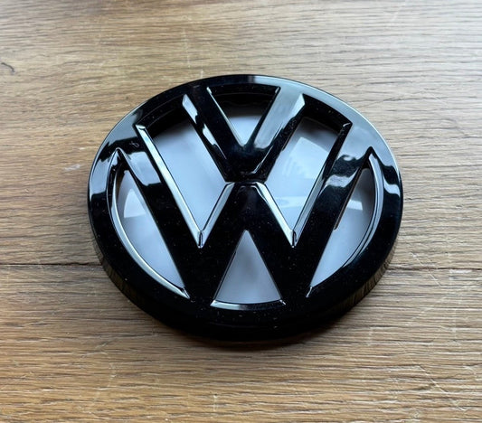VW Golf MK7 MK7.5 Rear Badge Gloss Black & White GTI Style Emblem All Models